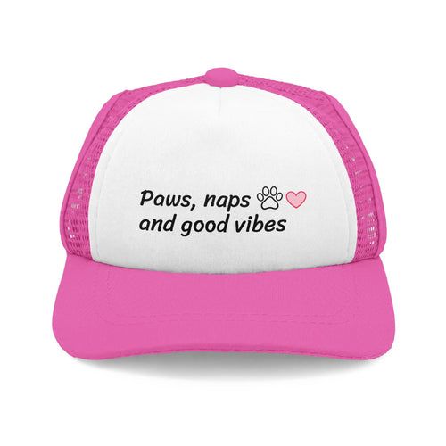 Paws, Naps & Good Vibes Pet Hat